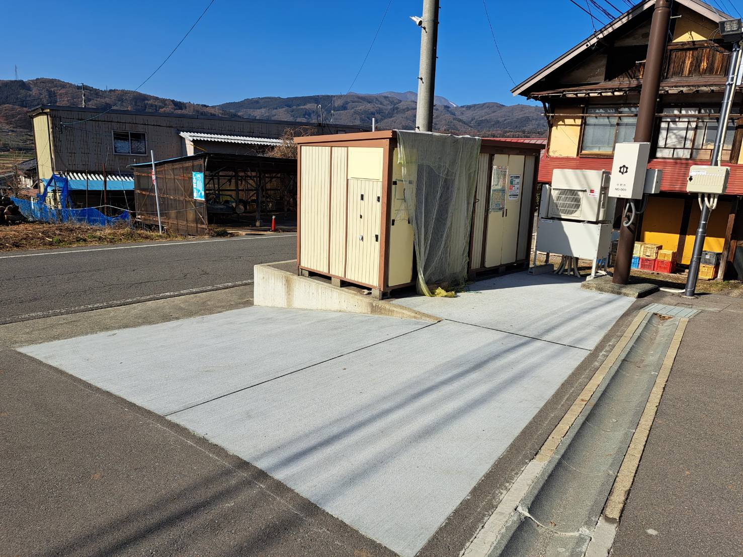 雪けしくんを柳沢地区に寄贈しました