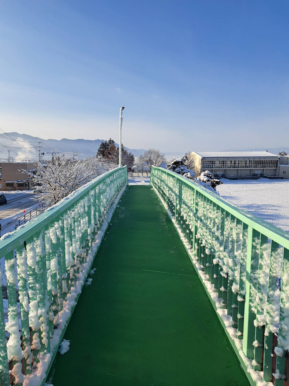 中野市 松川歩道橋