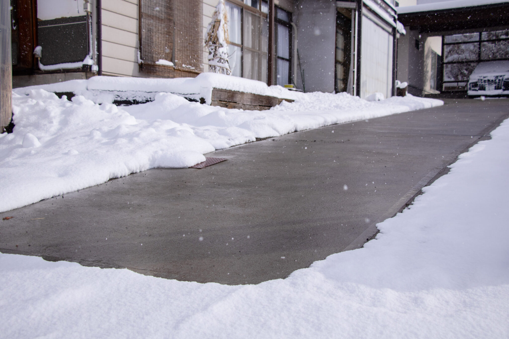 平地で初雪　2025-2026シーズン