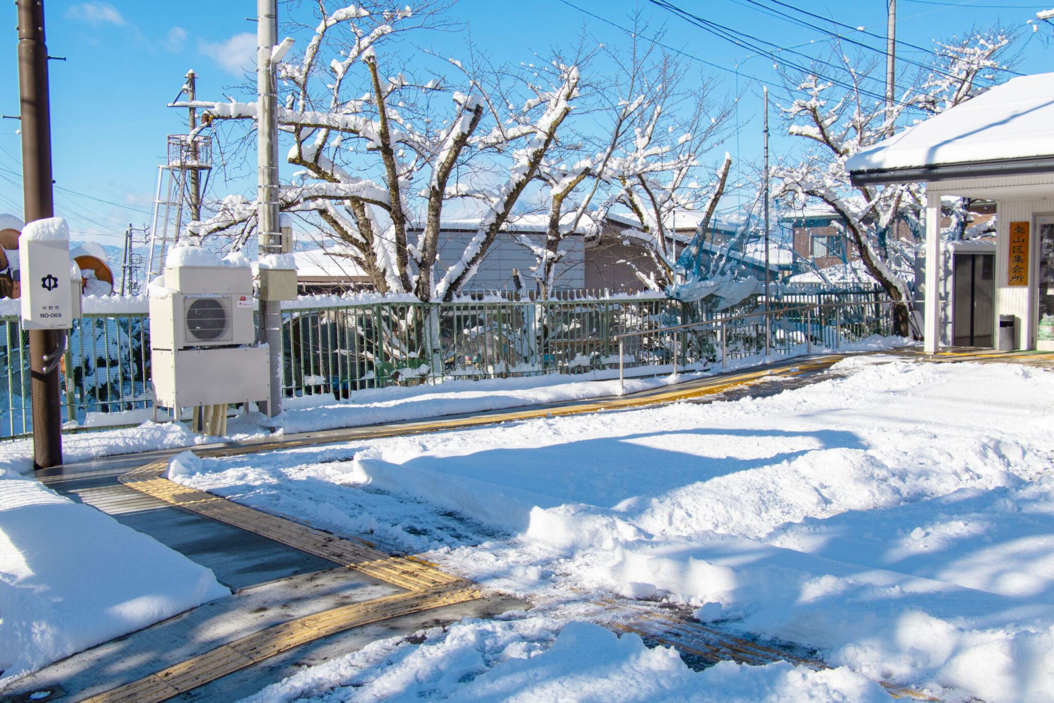 雪けしくん活躍